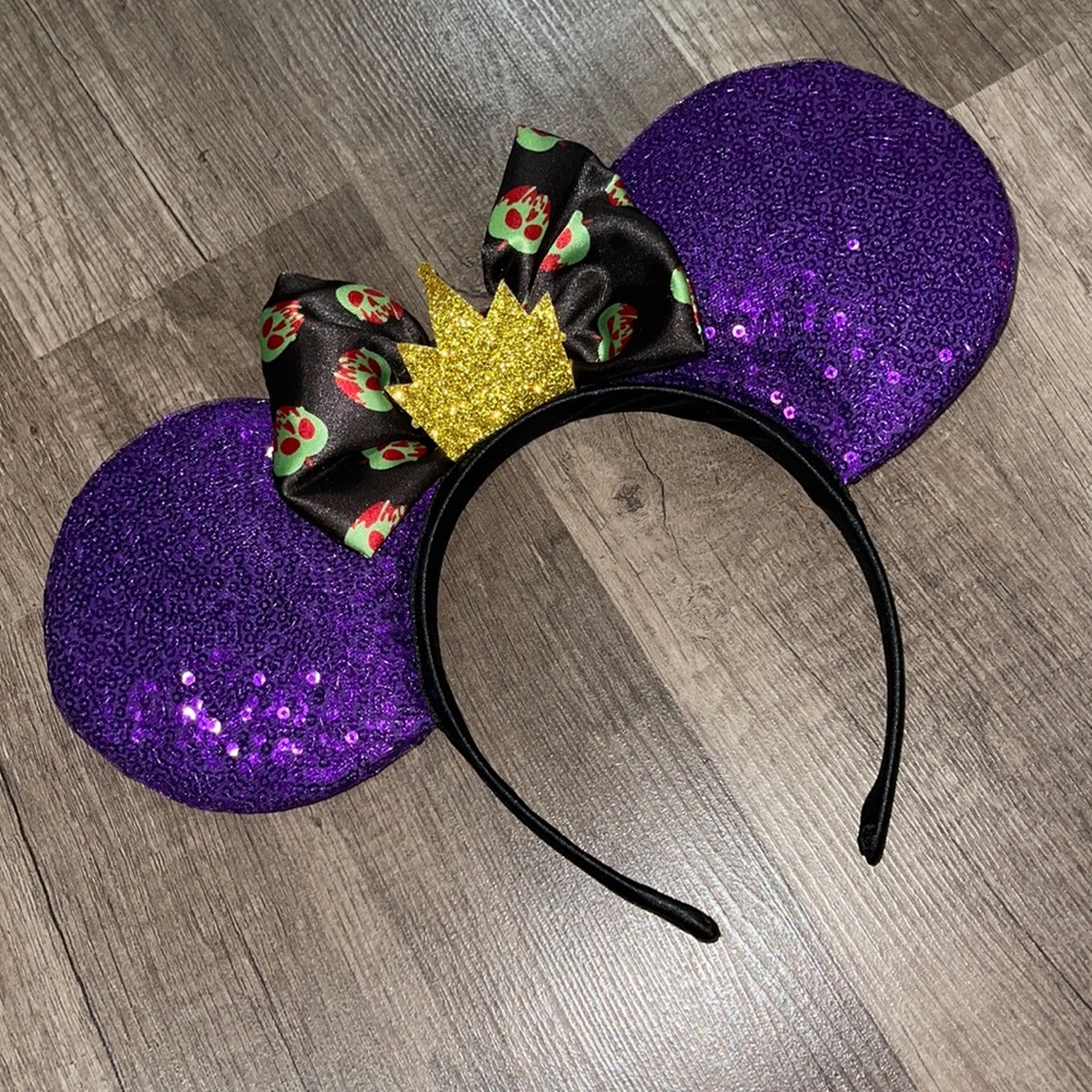Mickey ears. Evil queen.
